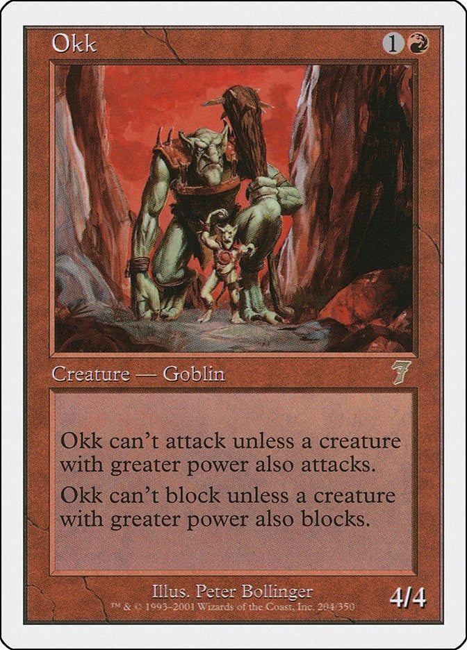 Image for Okk (204) (7th Edition) - Magic: The Gathering