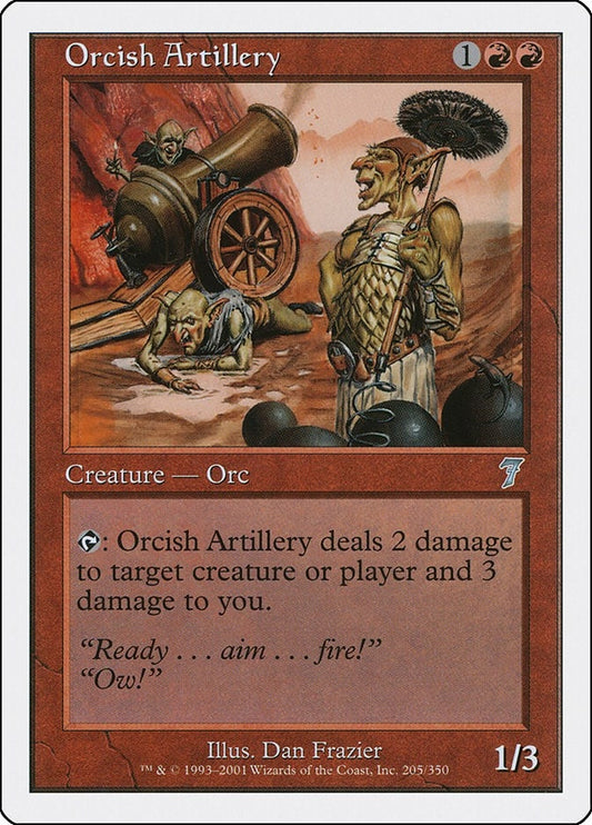 Orcish Artillery (205) (7th Edition)