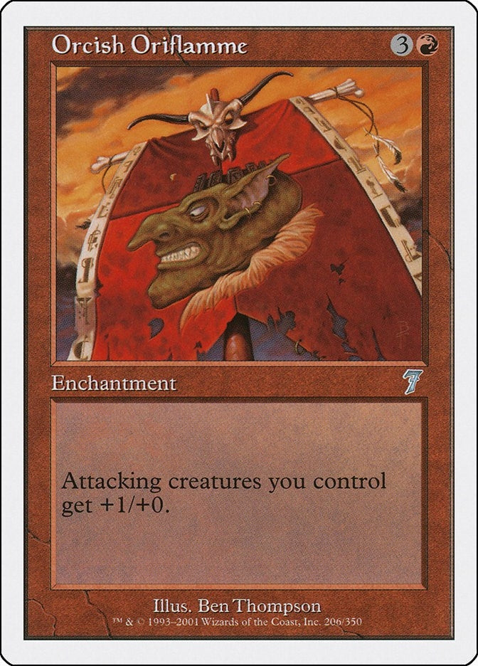 Image for Orcish Oriflamme (206) (7th Edition) - Magic: The Gathering