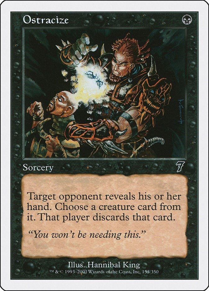 Image for Ostracize (153) (7th Edition) - Magic: The Gathering