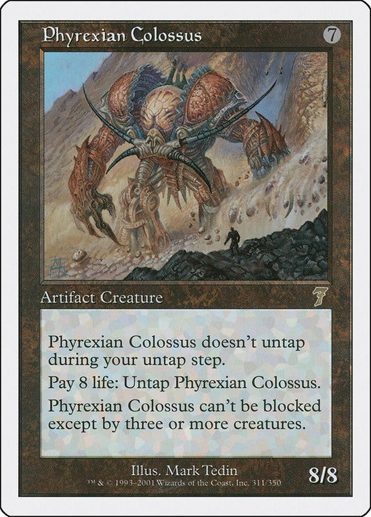Image for Phyrexian Colossus (311) (7th Edition) - Magic: The Gathering