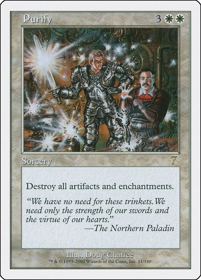 Image for Purify (31) (7th Edition) - Magic: The Gathering