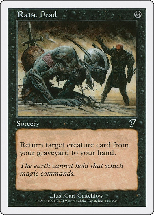 Image for Raise Dead (157) (7th Edition) - Magic: The Gathering