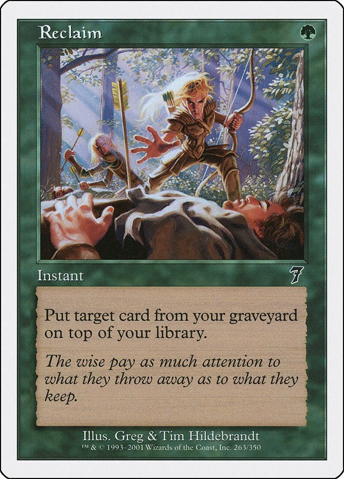 Image for Reclaim (263) (7th Edition) - Magic: The Gathering