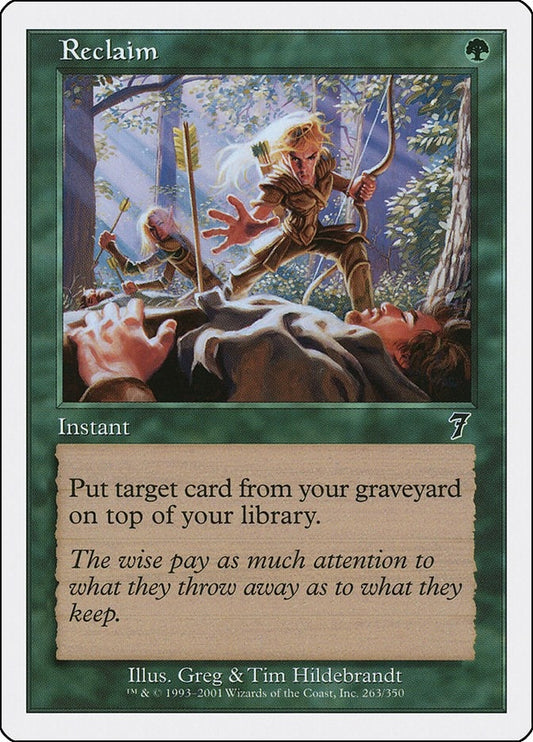 Image for Reclaim (263) (7th Edition) - Magic: The Gathering