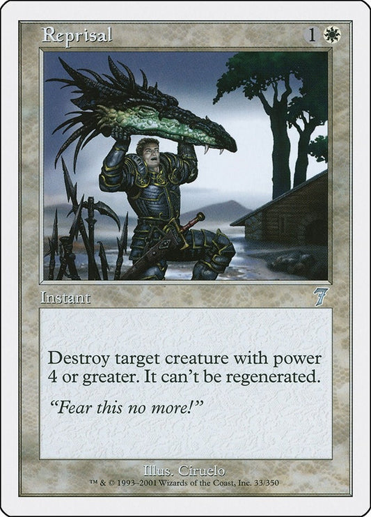 Image for Reprisal (33) (7th Edition) - Magic: The Gathering