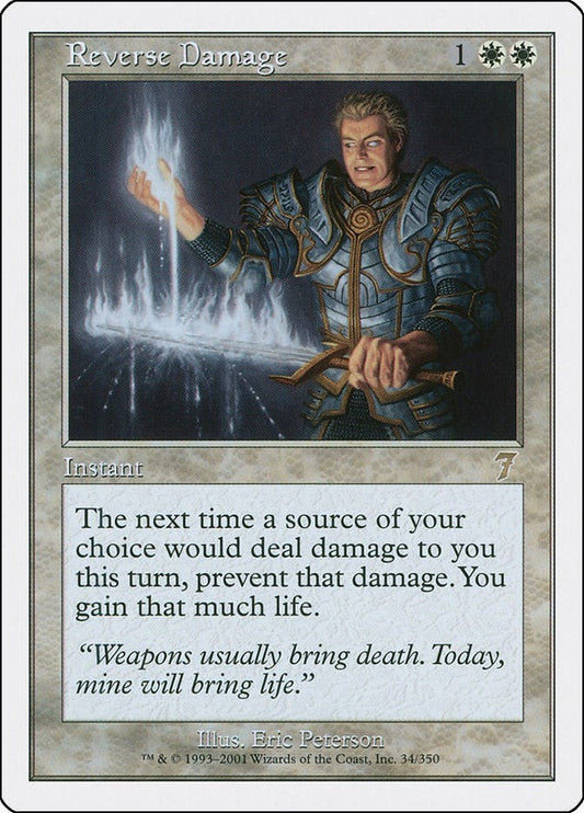 Image for Reverse Damage (34) (7th Edition) - Magic: The Gathering