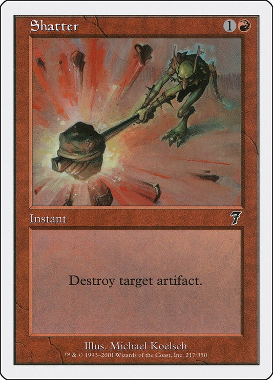 Image for Shatter (217) (7th Edition) - Magic: The Gathering
