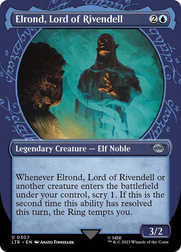 Elrond, Lord of Rivendell (Showcase) (307) (LTR)