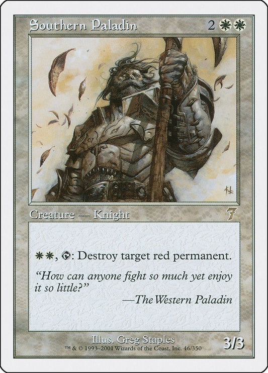 Image for Southern Paladin (46) (7th Edition) - Magic: The Gathering