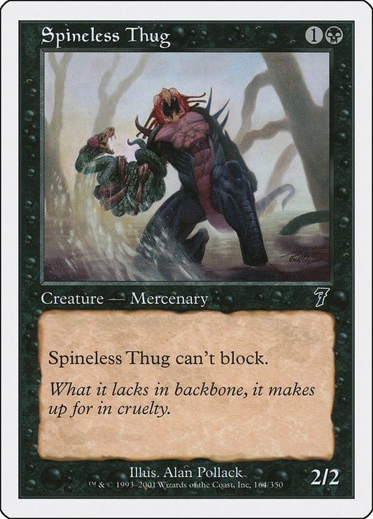 Image for Spineless Thug (164) (7th Edition) - Magic: The Gathering