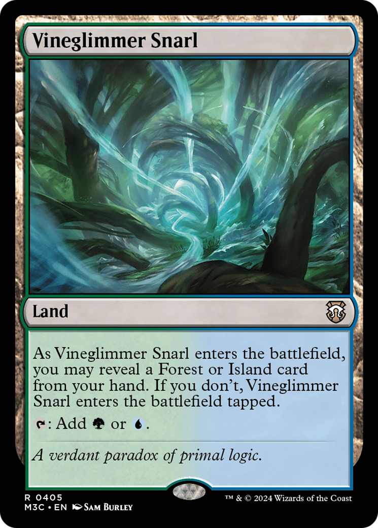 Vineglimmer Snarl (M3C-405) - Modern Horizons 3 Commander Ripple Foil