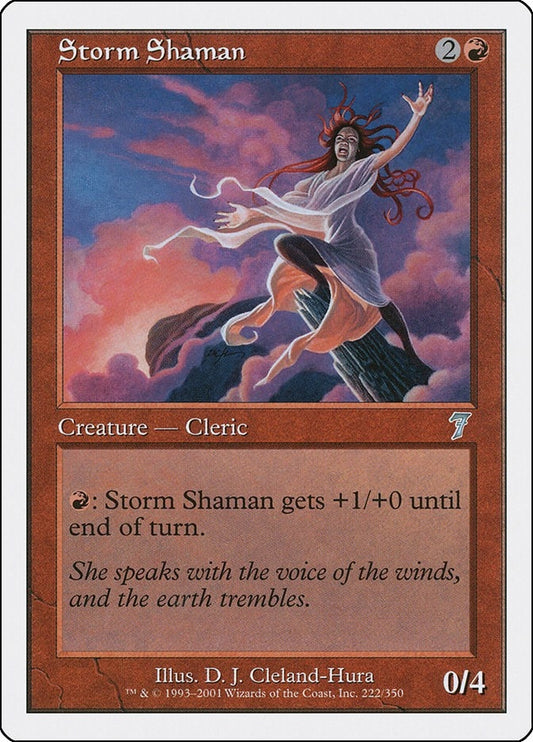 Storm Shaman (222) (7th Edition)