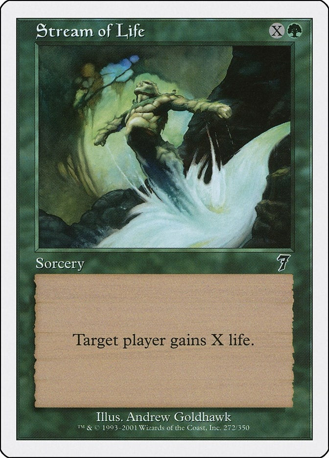 Image for Stream of Life (272) (7th Edition) - Magic: The Gathering