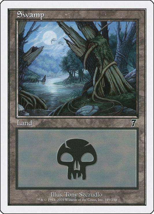 Image for Swamp (349) (349) (7th Edition) - Magic: The Gathering