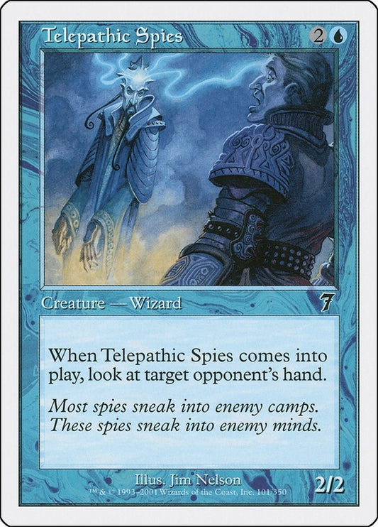 Image for Telepathic Spies (101) (7th Edition) - Magic: The Gathering