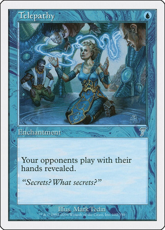 Image for Telepathy (102) (7th Edition) - Magic: The Gathering