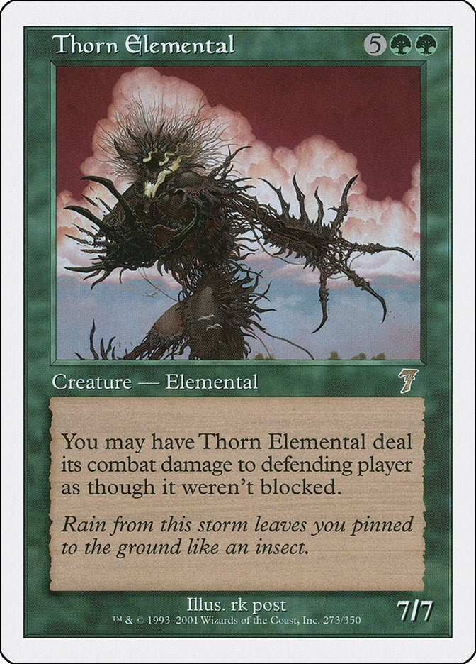Image for Thorn Elemental (273) (7th Edition) - Magic: The Gathering
