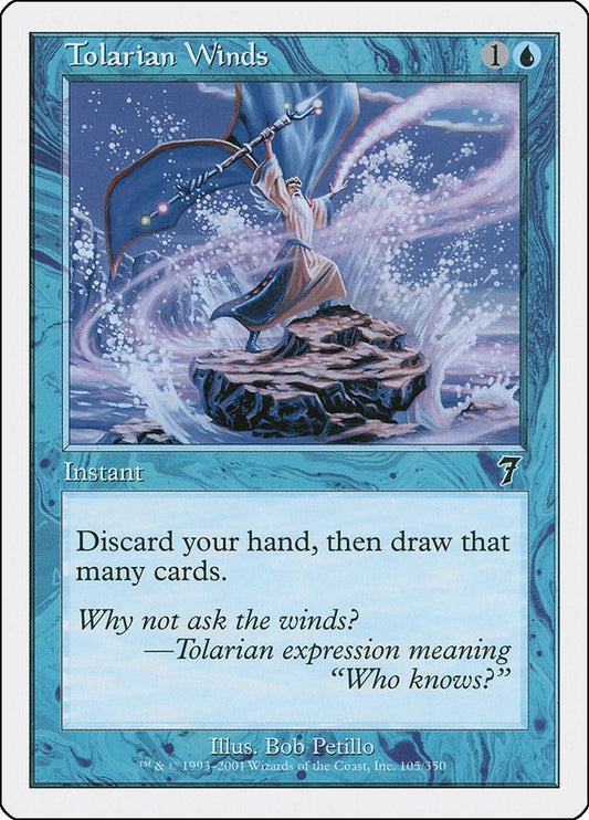 Image for Tolarian Winds (105) (7th Edition) - Magic: The Gathering