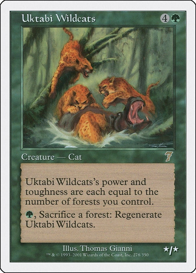 Uktabi Wildcats (278) (7th Edition)