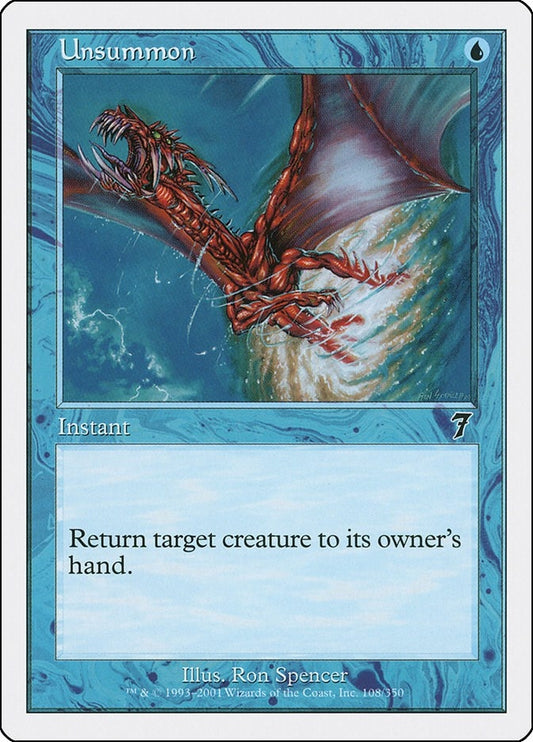 Unsummon (108) (7th Edition)