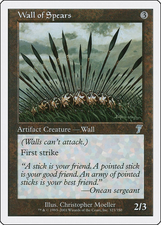 Wall of Spears (323) (7th Edition)