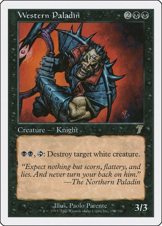 Image for Western Paladin (170) (7th Edition) - Magic: The Gathering