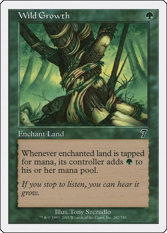 Image for Wild Growth (282) (7th Edition) - Magic: The Gathering