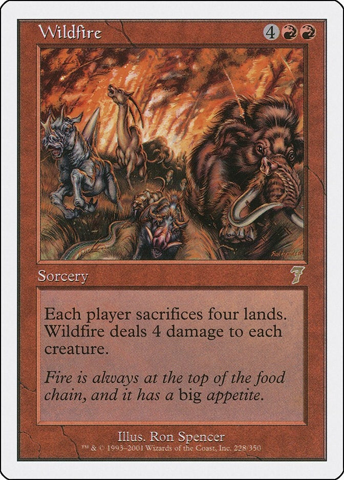 Image for Wildfire (228) (7th Edition) - Magic: The Gathering