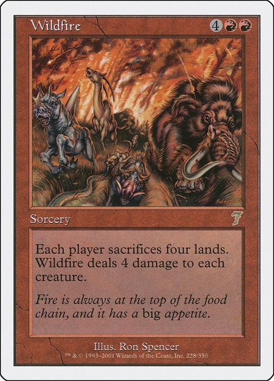 Image for Wildfire (228) (7th Edition) - Magic: The Gathering