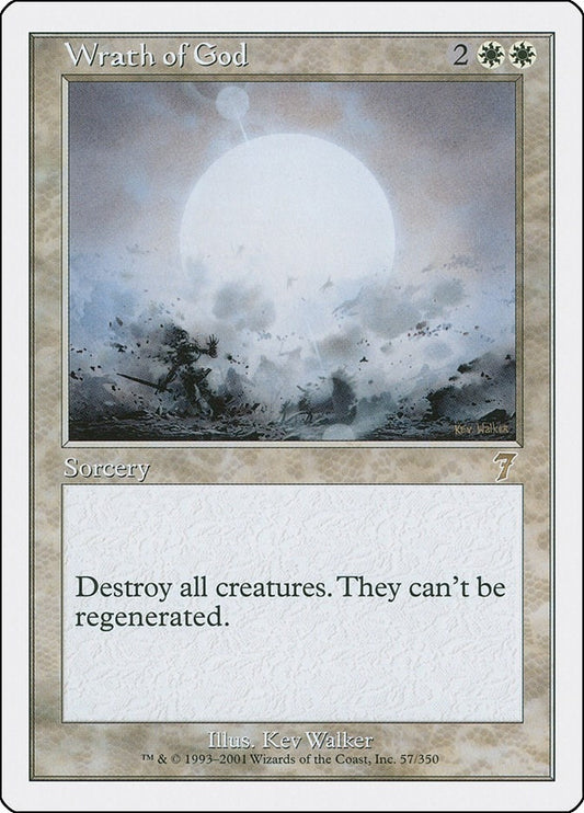 Image for Wrath of God (57) (7th Edition) - Magic: The Gathering