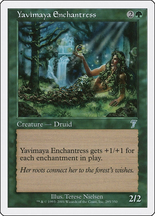 Yavimaya Enchantress (285) (7th Edition)