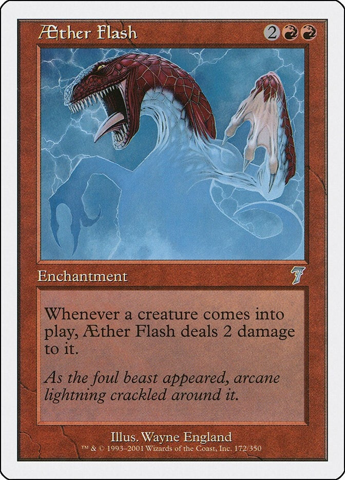 Image for Aether Flash (172) (7th Edition) - Magic: The Gathering