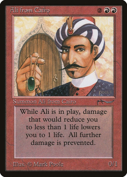 Image for Ali from Cairo (Arabian Nights) - Magic: The Gathering