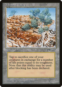 Image for Diamond Valley (Arabian Nights) - Magic: The Gathering