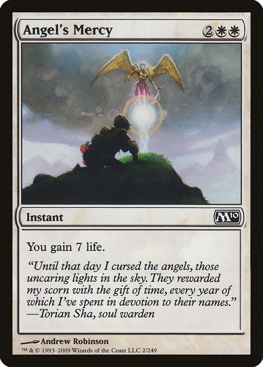 Image for Angel's Mercy (2) (Magic 2010 (M10)) (M10) - Magic: The Gathering
