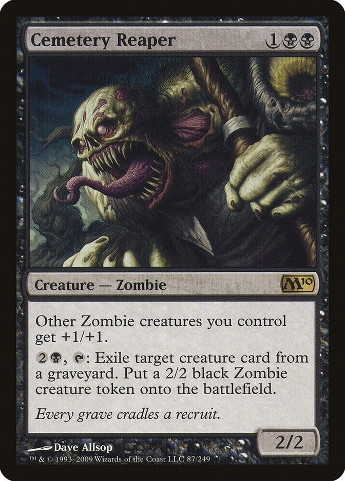 Image for Cemetery Reaper (87) (Magic 2010 (M10)) (M10) - Magic: The Gathering