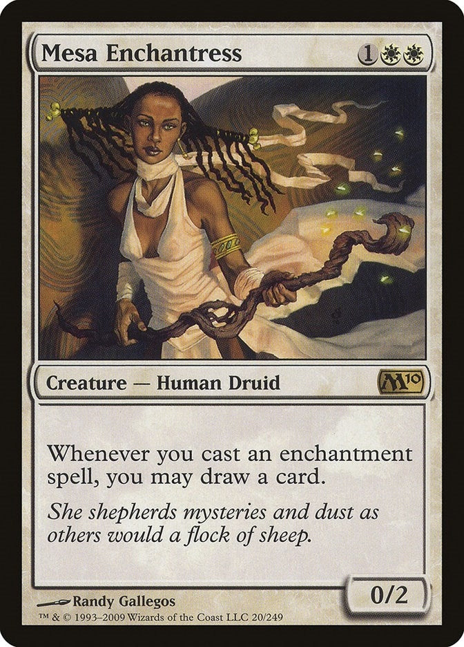 Image for Mesa Enchantress (20) (Magic 2010 (M10)) (M10) - Magic: The Gathering