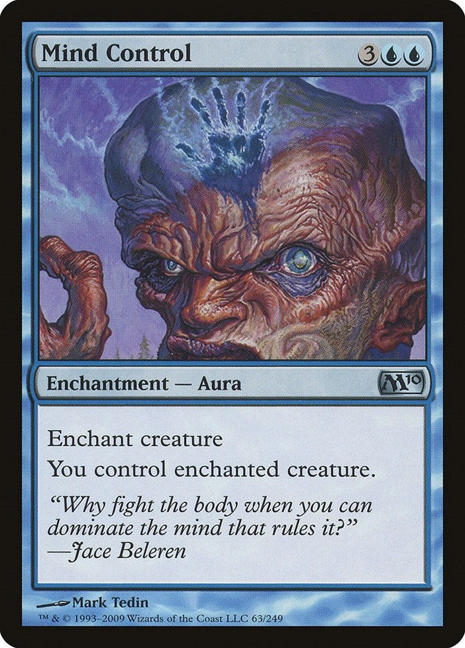 Image for Mind Control (63) (Magic 2010 (M10)) (M10) - Magic: The Gathering