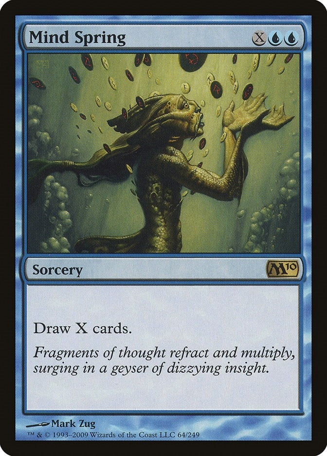 Image for Mind Spring (64) (Magic 2010 (M10)) (M10) - Magic: The Gathering