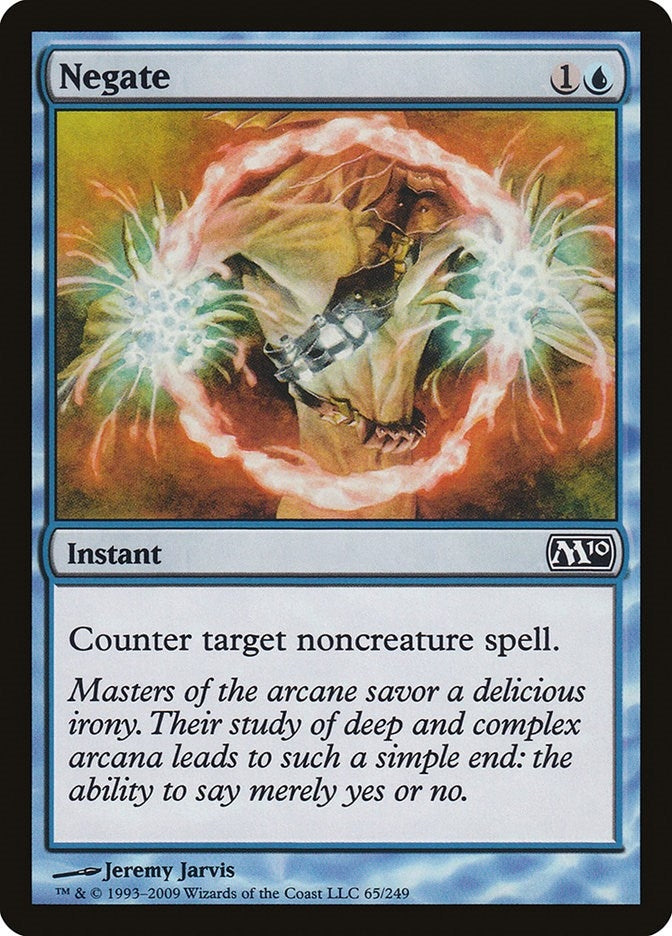 Image for Negate (65) (Magic 2010 (M10)) (M10) - Magic: The Gathering