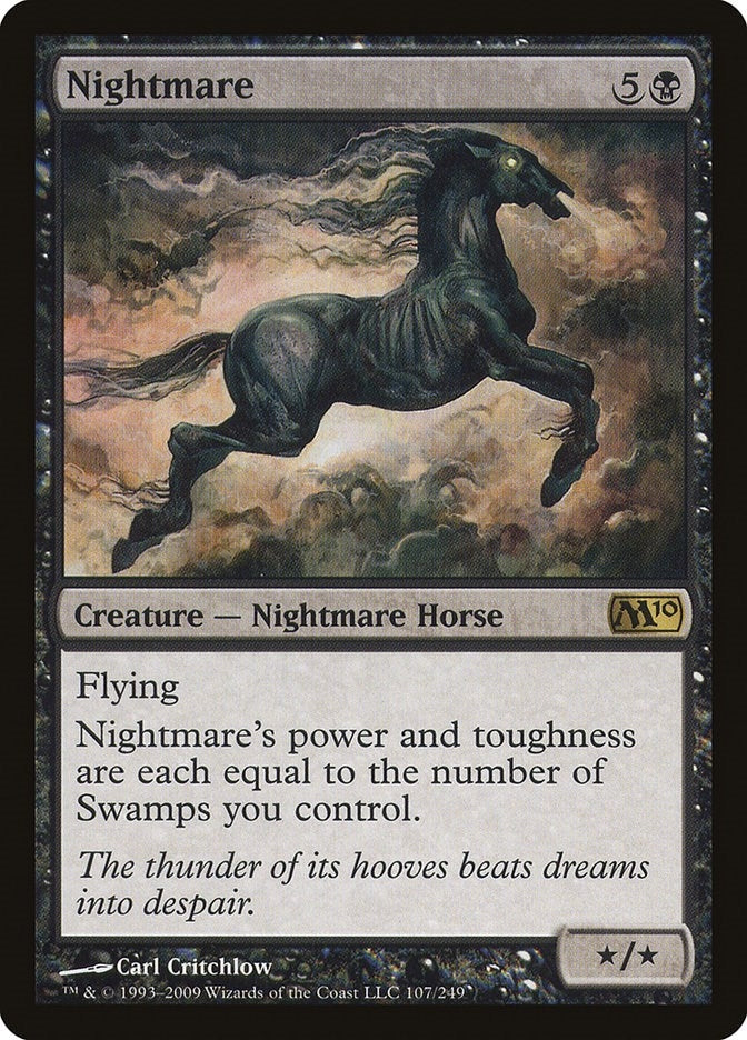 Image for Nightmare (107) (Magic 2010 (M10)) (M10) - Magic: The Gathering