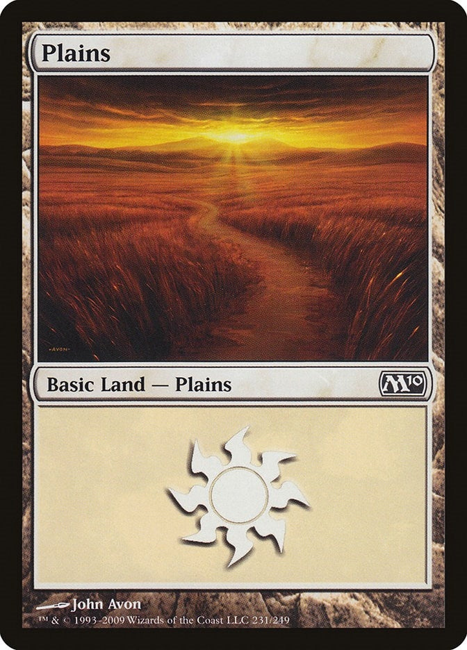 Image for Plains (231) (231) (Magic 2010 (M10)) (M10) - Magic: The Gathering