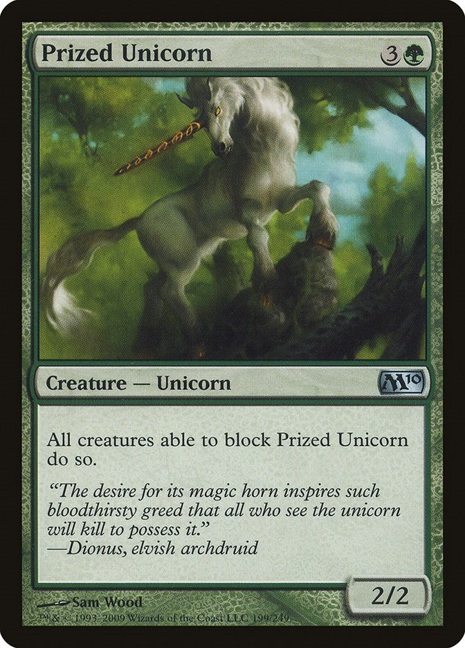 Image for Prized Unicorn (199) (Magic 2010 (M10)) (M10) - Magic: The Gathering