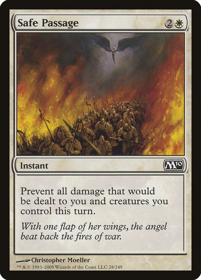 Image for Safe Passage (28) (Magic 2010 (M10)) (M10) - Magic: The Gathering