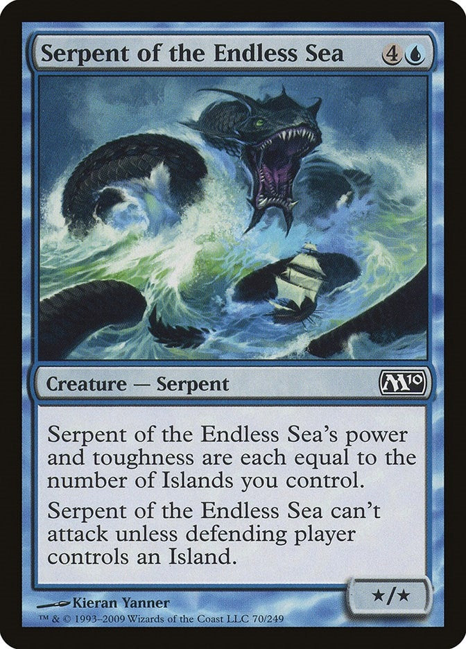 Image for Serpent of the Endless Sea (70) (Magic 2010 (M10)) (M10) - Magic: The Gathering