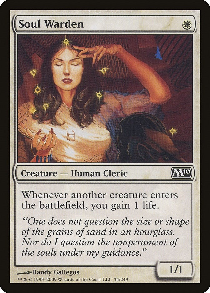 Image for Soul Warden (34) (Magic 2010 (M10)) (M10) - Magic: The Gathering