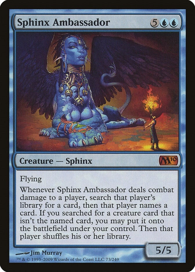 Image for Sphinx Ambassador (73) (Magic 2010 (M10)) (M10) - Magic: The Gathering