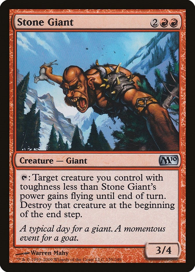 Image for Stone Giant (159) (Magic 2010 (M10)) (M10) - Magic: The Gathering