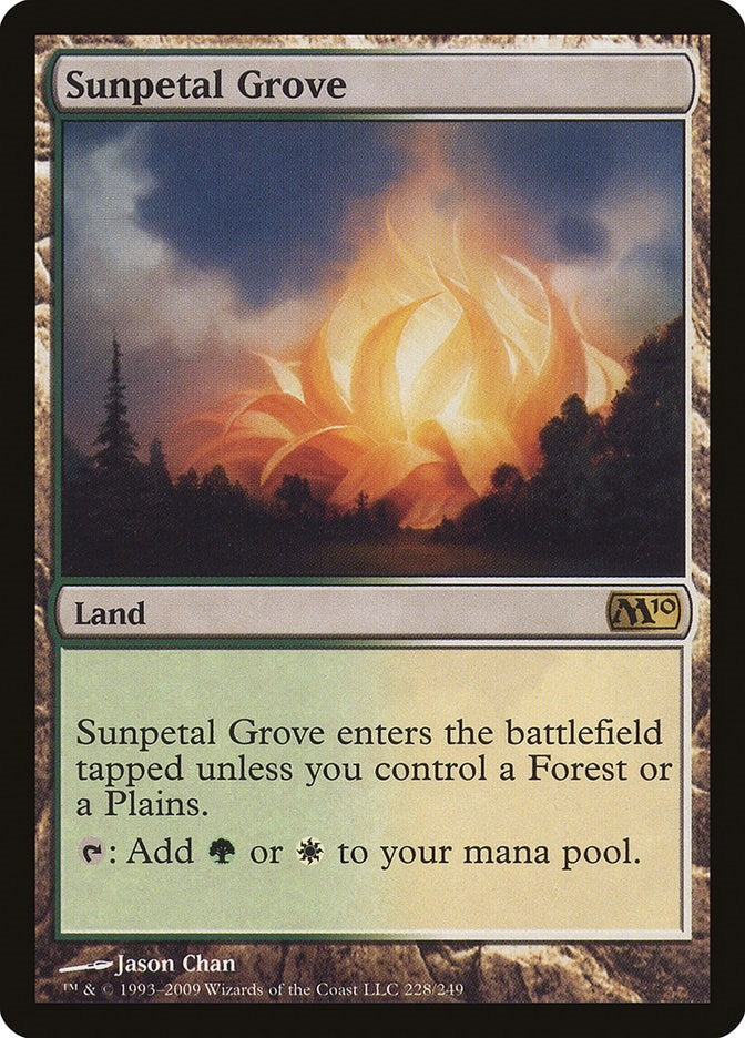 Image for Sunpetal Grove (228) (Magic 2010 (M10)) (M10) - Magic: The Gathering